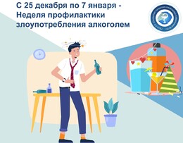 С 25 декабря по 7 января - Неделя профилактики злоупотребления алкоголем в новогодние праздники #2