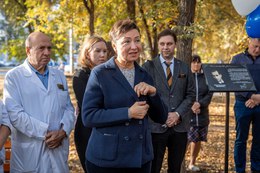 Аллея памяти в ГБУЗ СО «СГКП №15» #3