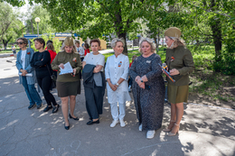 Возложение цветов в честь 80-ти летия победы #5