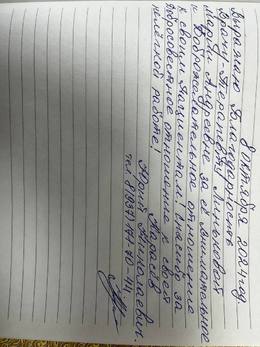 Отзывы и благодарности #71